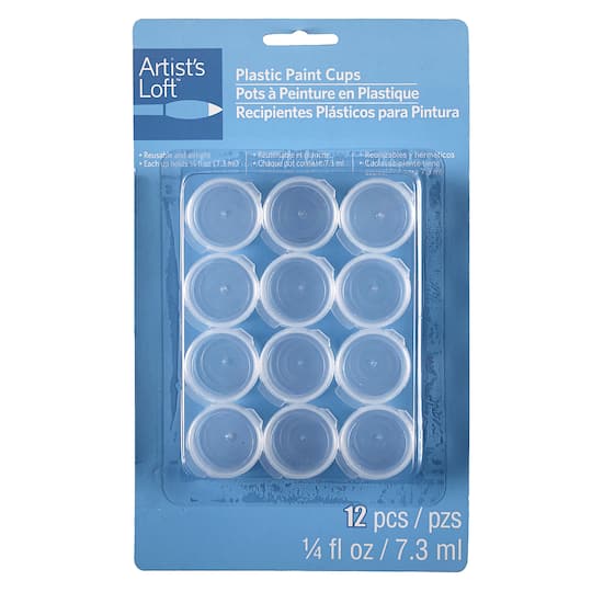 Plastic Paint Cups by Artist's Loft™